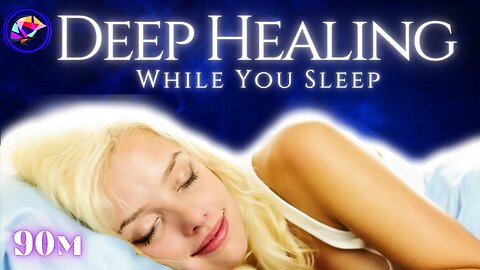 DEEP Overnight HEALING - Sleep Hypnosis with Binaural Beats & Affirmations (90-min)