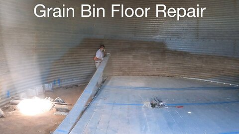 Grain Bin Floor Repair