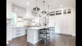 Transitional Kitchen Renovation with Subzero, Wolf, Cove Appliances