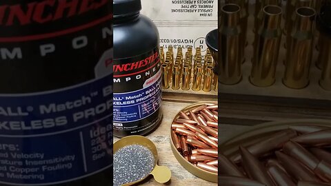 A Quick Look At The New Winchester Staball Match Rifle Powder - Reloading 308 Win + 175 SMK