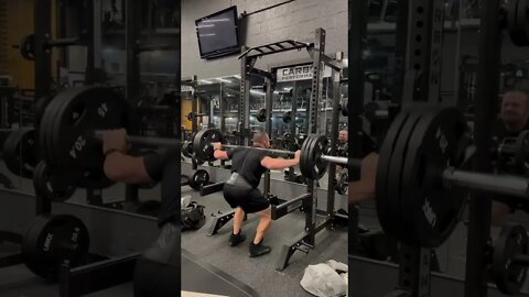 315 for 10 Reps Squats