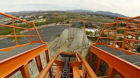[POV] Goliath Roller Coaster | Six Flags Magic Mountain