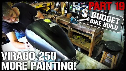 Virago 250 Build - PART 19. More Painting!