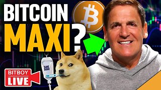 HUGE Crypto Investment Incoming (Mark Cuban Bitcoin Maxi?)