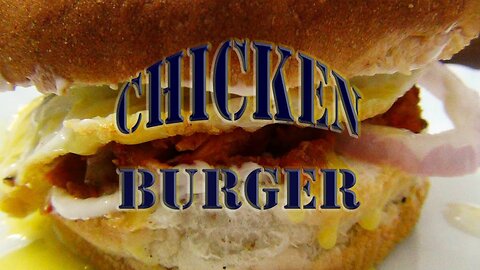 Best Chicken Burger Recipe|Easy And Tasty Homemade Juicy Chicken Burger