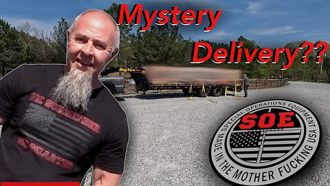 What are we doing with THAT?? @bigtextrailers D.O.C minisode #delivery #farmlife #farming #prepper