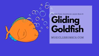 Piano Adventures Lesson Book B - Gliding Goldfish