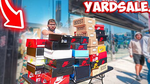 $15,000 Yard Sale At COOLKICKS