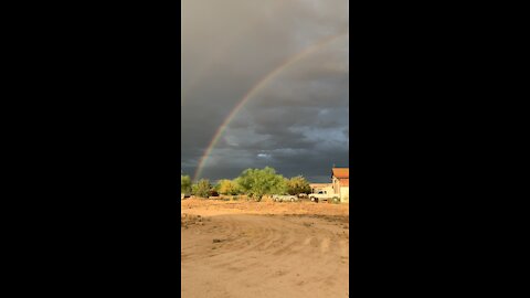 Arizona Sonoran Desert Rainbow