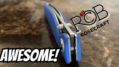 THIS IS KNIFE IS AWESOME | ROSECRAFT BARRA FIRST CARRY