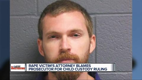 Attorney for rape victim speaks after rapist gets joint custody of child