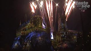 Christmas in The Wizarding World of Harry Potter at Universal Orlando