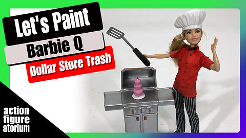 Design Build Paint | Let's Paint a Barbie-Q | Dollar Store BBQ repaint | Easy to do, looks killer.