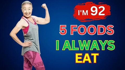 Forever Young: Witness Japan's 92-Yr-Old Fitness Guru | Top 5 Foods