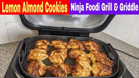 Lemon Almond Cookies, Ninja Foodi XL Pro Grill and Griddle Recipe