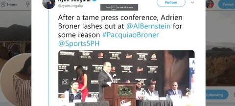 Adrien Broner lashes out at writer
