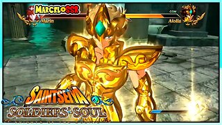 Marin Vs. Aiolia de Leão - Saint Seiya: Soldiers' Soul