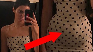 Kendall Jenner Sporting a BABY BUMP Like Kylie!!?