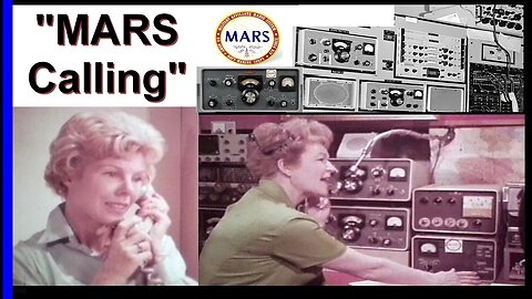 MARS Military Affiliate Radio System -Global Communications Network 1970 film (Collins, vacuum tube)