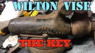 Wilton Bench Vise - The Key Thingy - Nope the Vise is not Done Yet