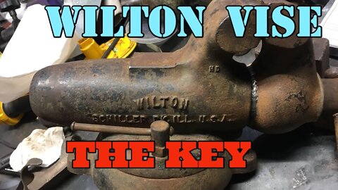 Wilton Bench Vise - The Key Thingy - Nope the Vise is not Done Yet