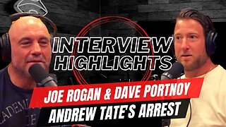 Joe Rogan & Dave Portnoy Reacting to Andrew Tate's Arrest