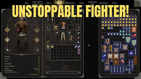 Dark And Darker - Unstoppable Fighter Build Episode 2!