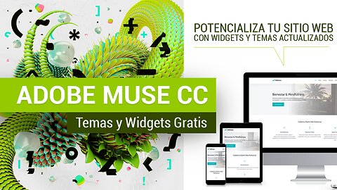 Descarga Temas y Widgets para Adobe Muse CC
