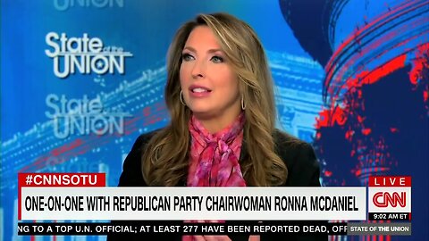 RNC Chairwoman Ronna McDaniel Joins CNN: State Of The Union