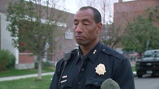 News conference: Denver police provide update after officer shoots suspect near West High School