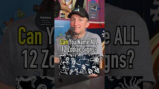 NAMING ALL 12 ZODIAC SIGNS!! Can You Do It? #shorts #zodiac #stars #astronomy #guessinggame