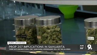 Sahuarita: We won't allow recreational-only marijuana dispensaries