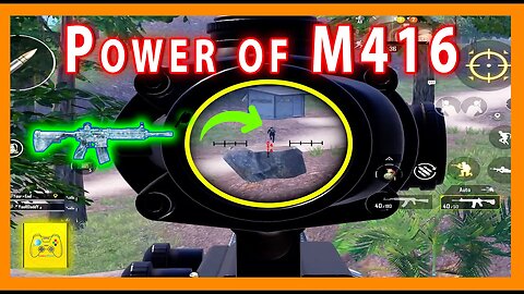 POWER OF M416 | BGMI GAMEPLAY | PUBG MOBILE