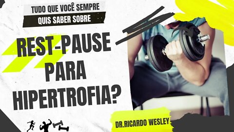 REST-PAUSE e HIPERTROFIA: FUNCIONA? #HIPERTROFIA #TREINO #hipertrofiamuscular #REST-PAUSE #TREINO