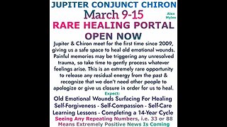 Jupiter Conjunct Chiron ~ The Wounded Healer ~ Powerful Healing Portal ~ Astrology