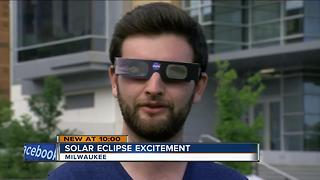 Viewing glasses a hot commodity ahead of Monday's total solar eclipse