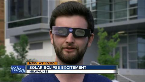 Viewing glasses a hot commodity ahead of Monday's total solar eclipse