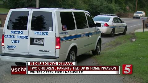 Kids, Parents Tied Up During Nashville Home Invasion