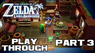 🎮👾🕹 The Legend of Zelda: Link's Awakening - Part 3 - Nintendo Switch Playthrough 🕹👾🎮 😎Benjamillion