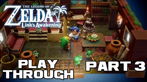 🎮👾🕹 The Legend of Zelda: Link's Awakening - Part 3 - Nintendo Switch Playthrough 🕹👾🎮 😎Benjamillion