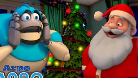 ARPO the Robot | Santa Panic - Arpo Saves CHRISTMAS! | Funny Cartoons for Kids | Arpo and Daniel