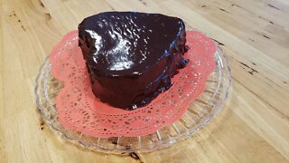 2 Ingredient Chocolate Cake & Ganache Icing (Quick Version - Recipe Only) The Hillbilly Kitchen