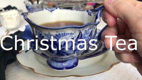 Christmas Tea / Christmas home touring / Christmas decor