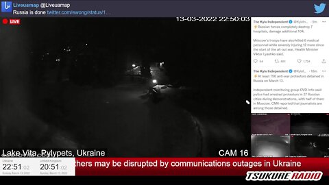 Ukraine LIVE [HD] ~ 17 CCTV Cams, 13 Streaming Feeds, 4 Tactical Maps, News & Cyber Activities