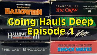 GOING HAULS DEEP - EPISODE 1 (Compilation) [#theVHSinspector #VHS #VHShaul #haul]