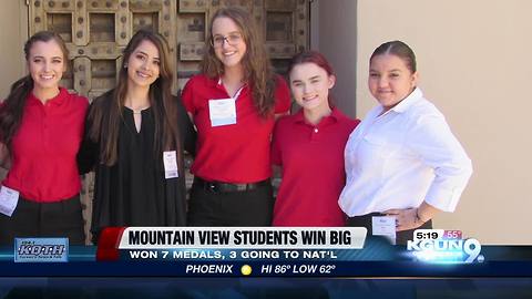 Mountain View students succeed at leadership conference