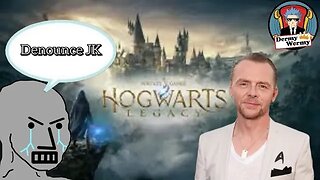 SJW's CRY Over Simon Pegg in Hogwarts Legacy