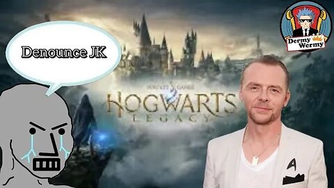 SJW's CRY Over Simon Pegg in Hogwarts Legacy