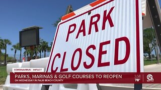 Golf courses, boat ramps, parks to reopen Wednesday in Palm Beach County