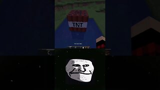 Minecraft; Wait for end 🤣(troll memes face) #shorts #viral #trending